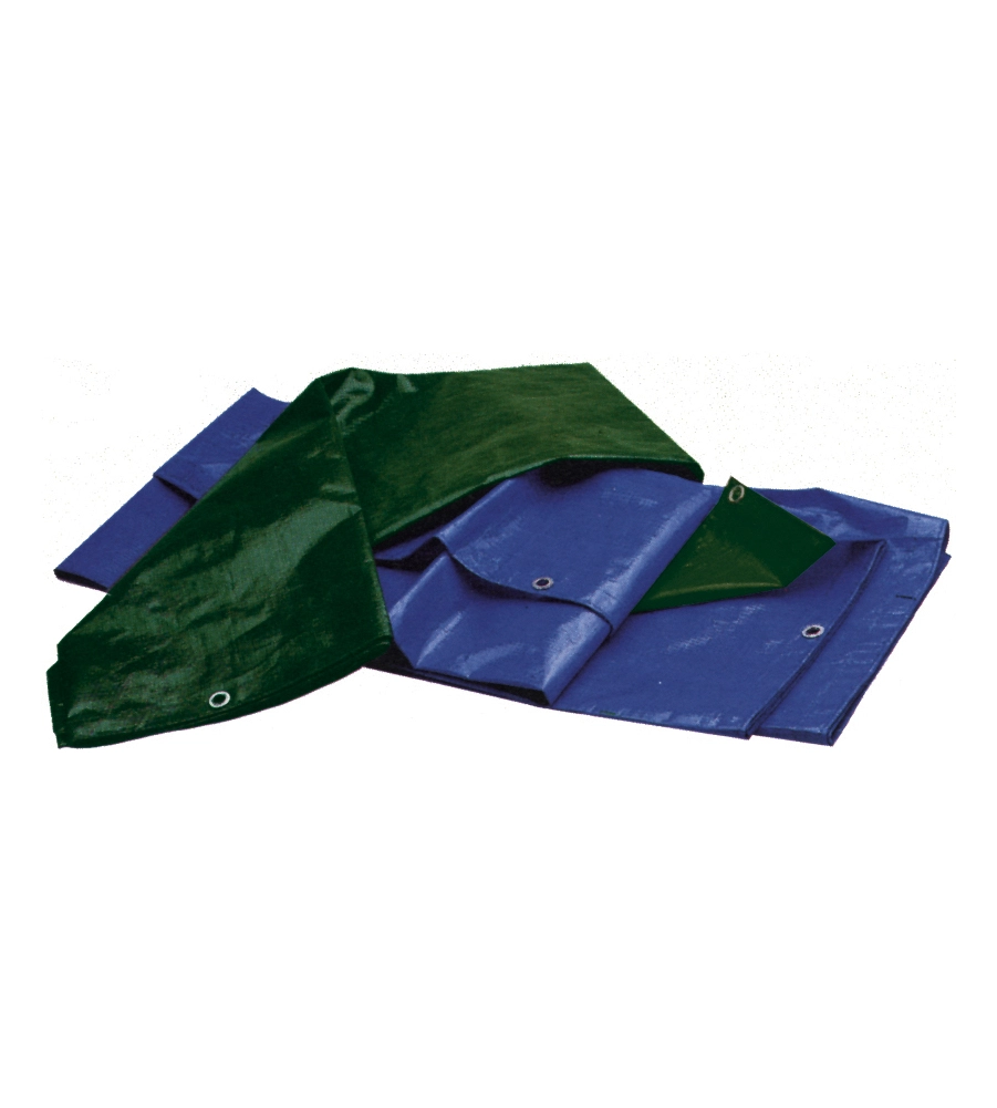 TELO MULTIUSO ANTISTRAPPO OCCHIELLATO EUROGARDEN VERDE E BLU 2X3 M